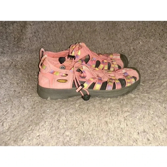 KEEN-Whisper-Sport Sandals-Salmon Rainbow-Size 36/5 US-Very Good - Picture 4 of 8